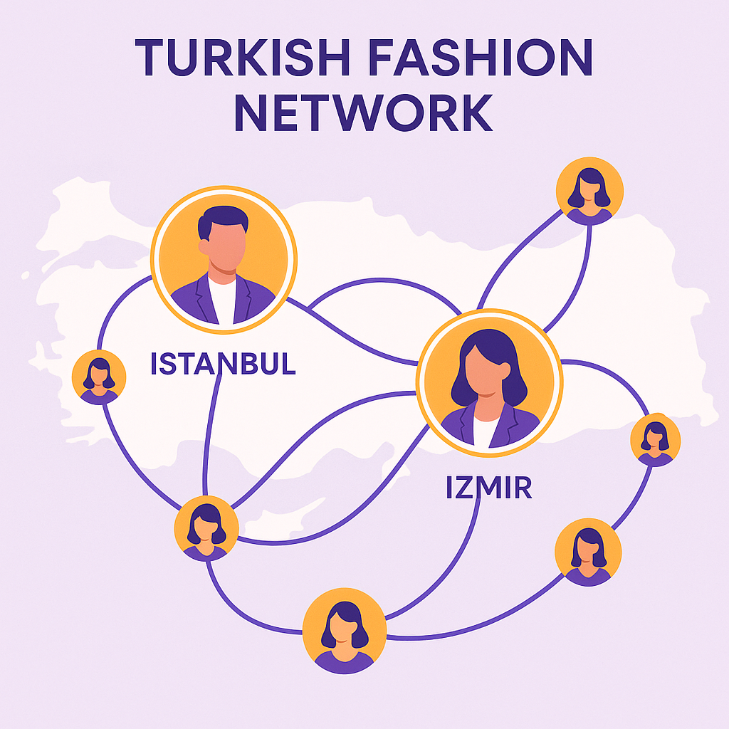 Istanbul to Izmir stylist network and fashion community