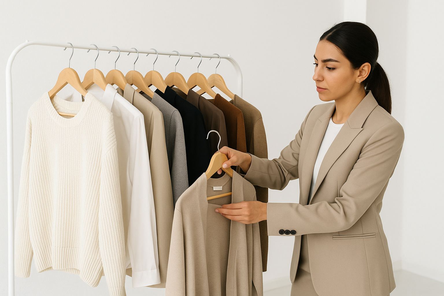 Creating personalized capsule wardrobe blueprints